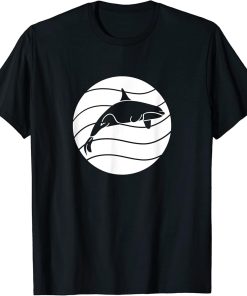 Orca Vintage Whale Sea Creatures Killer Whale Sword Whale T-Shirt