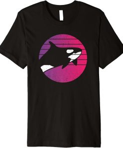 Orca Retro Style Vintage Premium T-Shirt