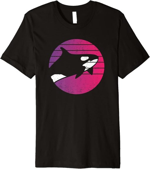 Orca Retro Style Vintage Premium T-Shirt